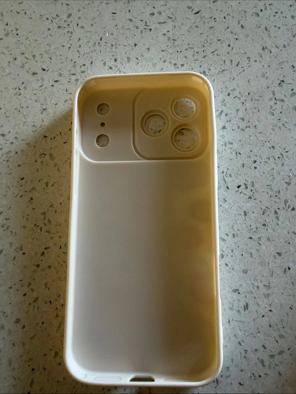 White Pumpkin Pattern Camera Phone Case - Compatible iPhone 17 pro max